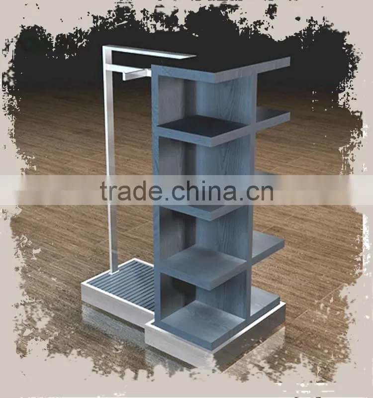 Tabletop metal purse/wallet display rack holder for supermarket