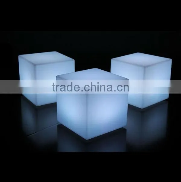 indoor night club led cube furniture sale