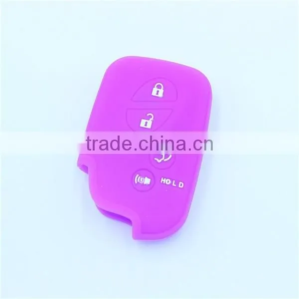 for LEXUS CT GX IS LX RX GS HS LS ES Silicone Smart Key Cover, KEY BAGS