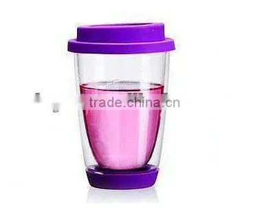 Heat Resistant Double Wall Glass Cup