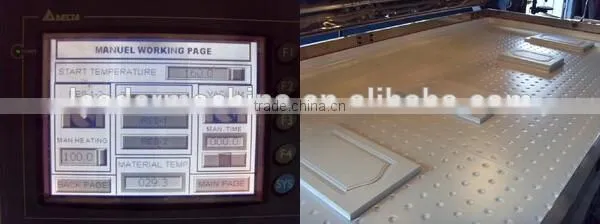 AP2500 European Quality CE Certificatio Membrane vacuum press machine, for furniture pvc wrap