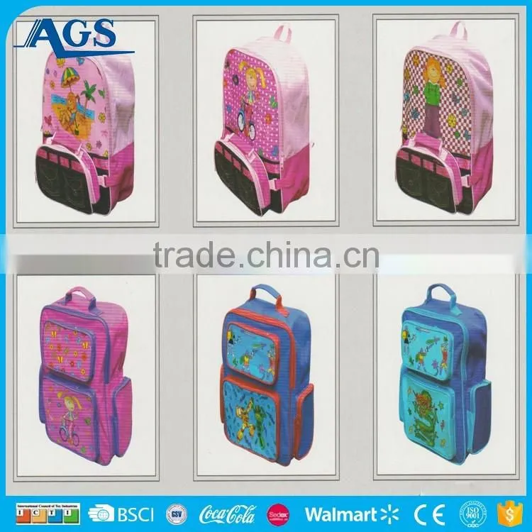Alibaba China wholesale cavas school bag cheap