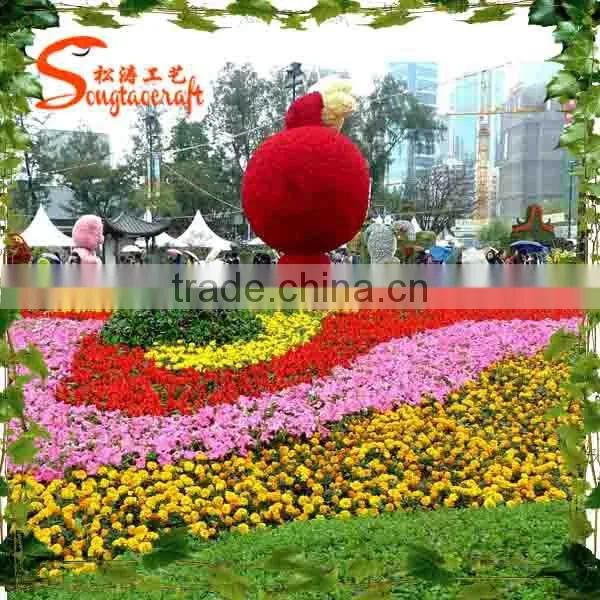 Supplier aritificial boxwood topiary sculpture outdoor decoration artificial topiary ornament