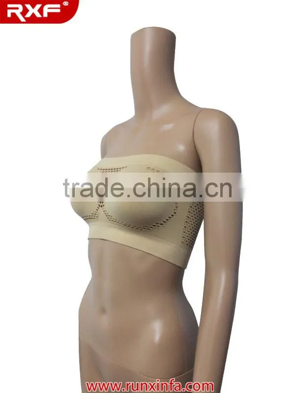SEAMLESS NET BRA DESIGNS/ SPORTS BRA WITH PADDED