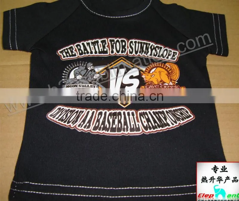 Dark roll eco solvent inkjet heat transfer paper for t-shirt cotton and fabric