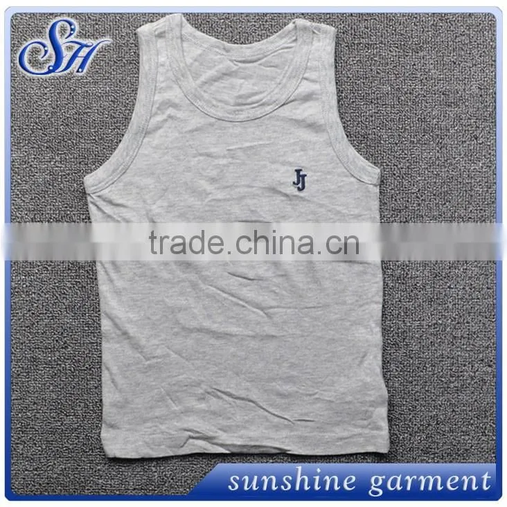 YS0153 Hot Sale Color stripe Plastic Kids T-shirt