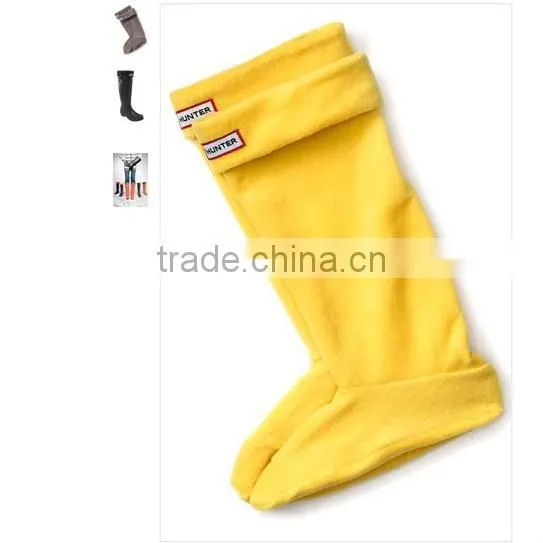 majored in fashion black usefu lfleece welly warmers named boot socks producer