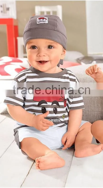 new fashion summer clothing suits infant boys suits baby outfit kids summer clothes