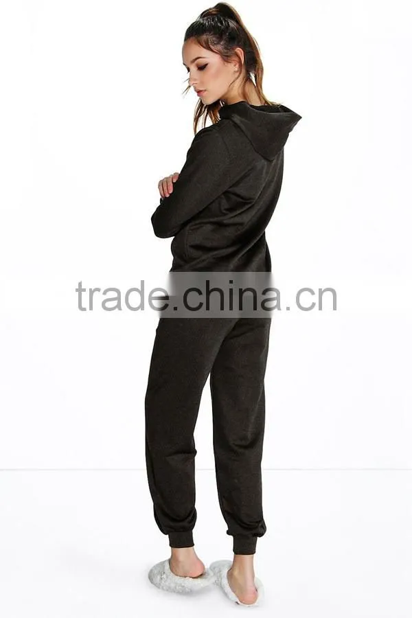 women plain hoody set blank tracksuit women sportswear