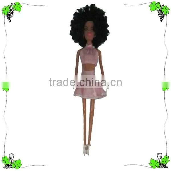 Wholesale factory vinyl doll vinyl black dolls