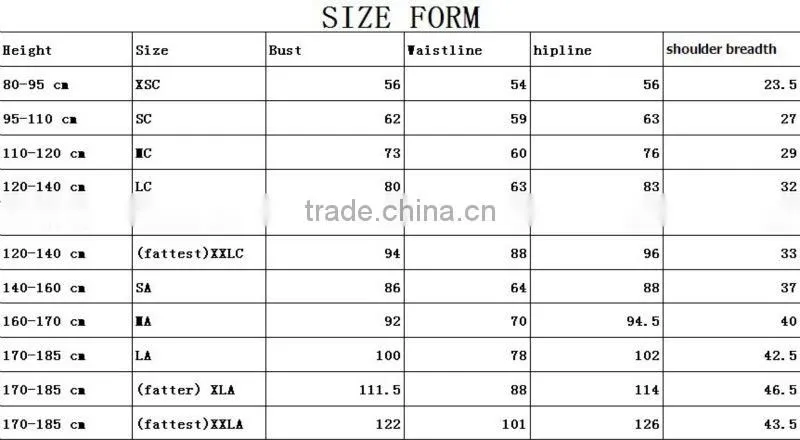 2014-HOT SALE fashion costumes sports clothes