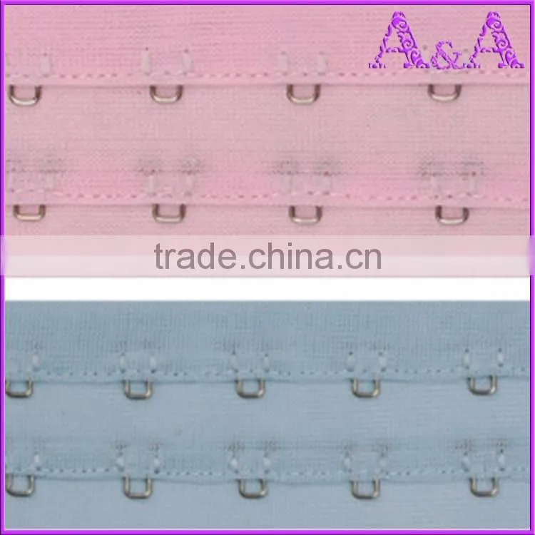 Bra extender extension elastic 2 / 3 hooks ,h0t70 elastic bra hook and eye for sale