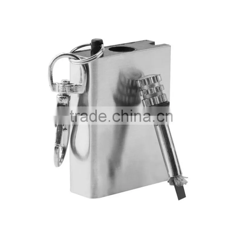 Emergency Fire Starter Flint Match Lighter Metal Outdoor Camping Hiking Instant Survival Tool Safety Durable hot