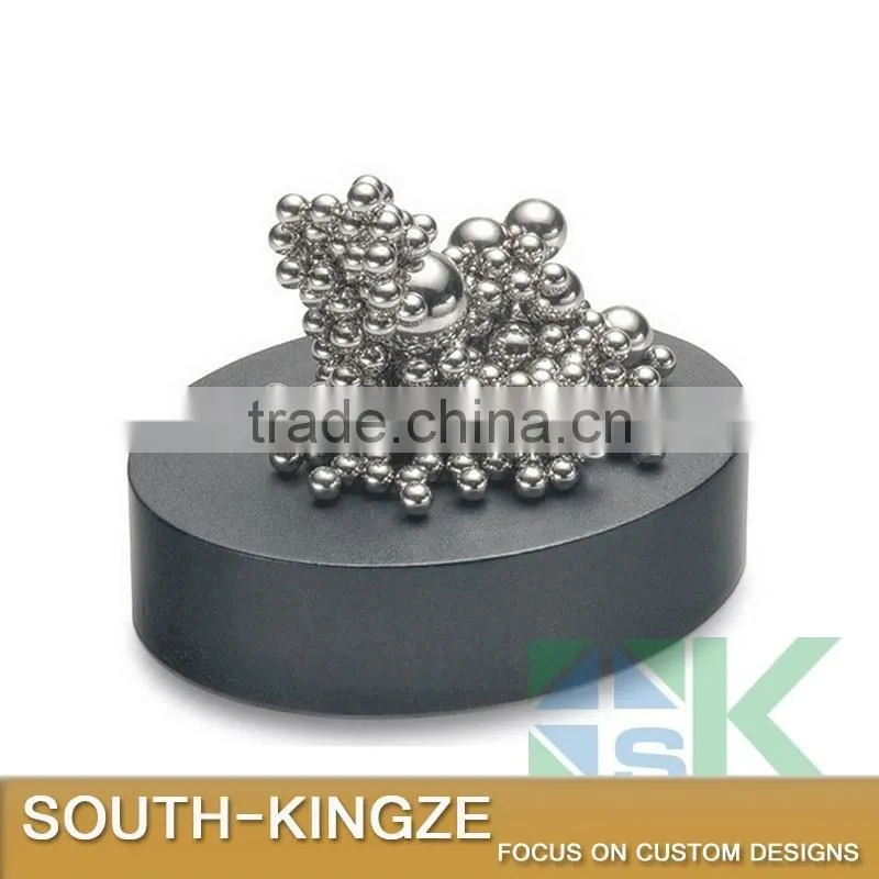 Magnetic Metal Base with Small Magnetic Ball Business Gift Ideal Pressure Relief Instrument