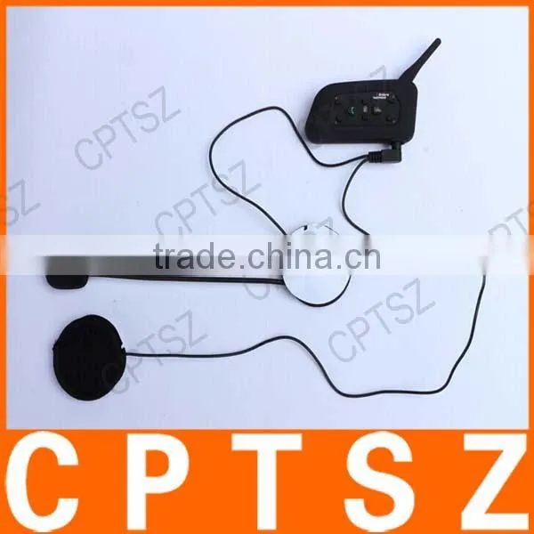 V6-1200 wireless communication system motorcycle Helmet intercom headset BT Bluetooth Intercom bluetooth walkie talkie