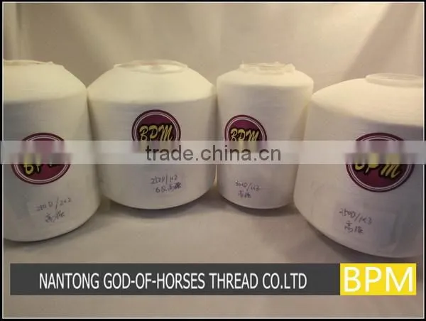 Eco-friendly dyed polyester monofilament sewing thread