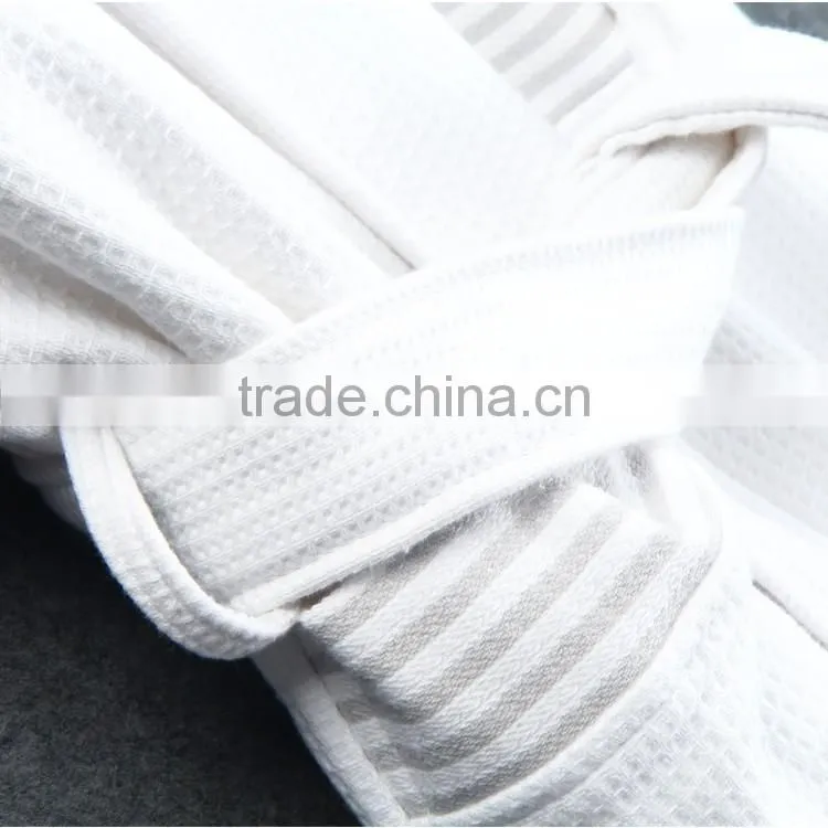 100% cotton waffle hotel spa bathrobe