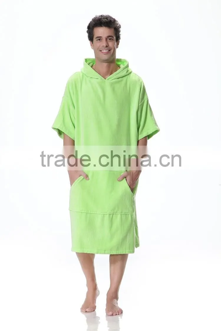 Women poncho 2016 new design cotton terry women fashion poncho