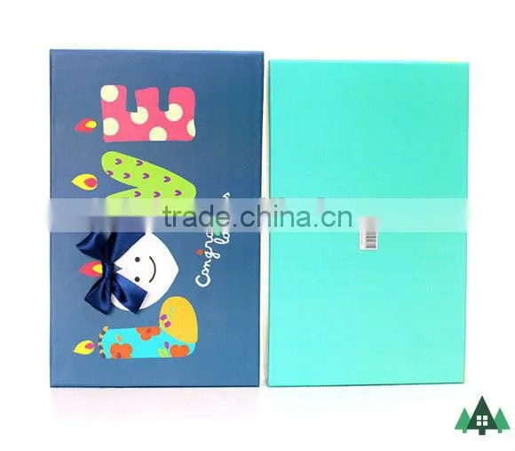 2015 New Design Paper Gift Box for Kids,Wholesale Custom Paper Gift Box