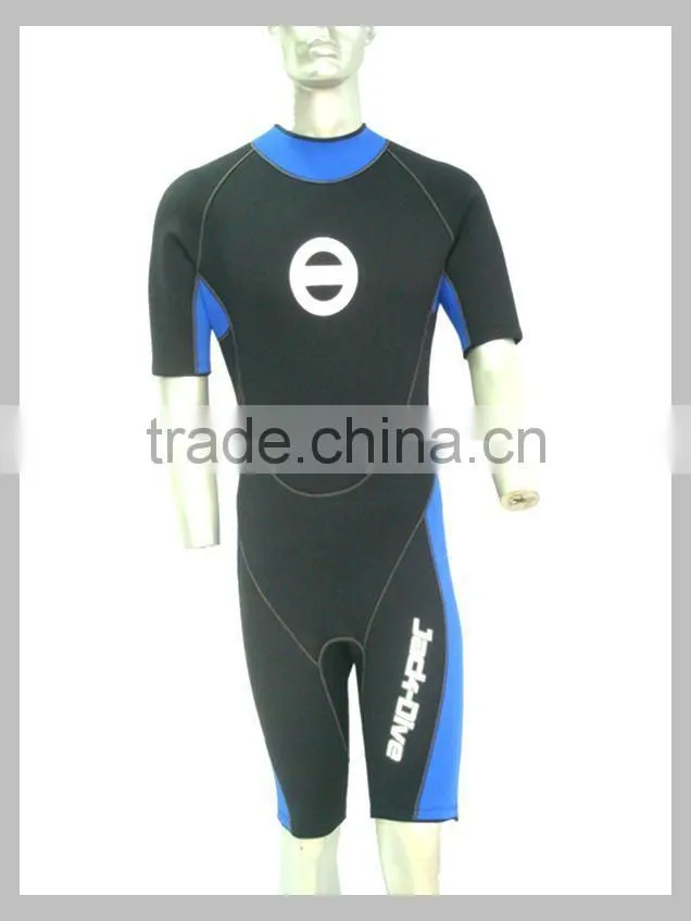 Men's neoprene surfing diving wetsuit