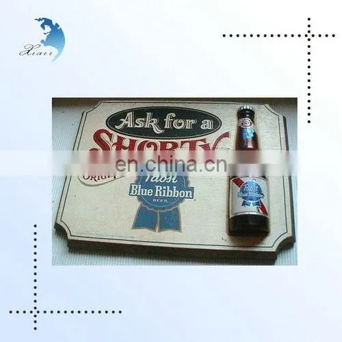 Wall hanging Writing wooden blackboard chalk plywood board