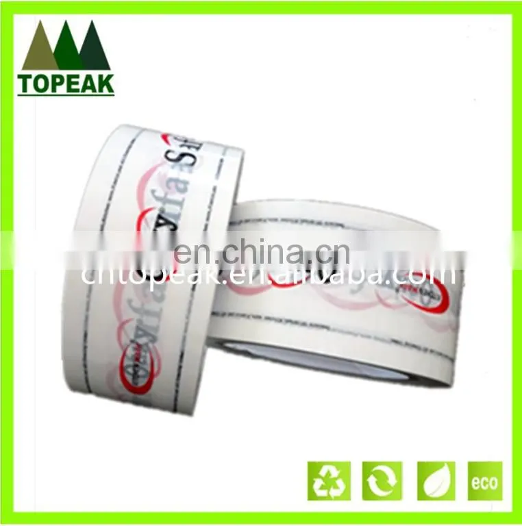 Topeak printed packing tape,opp tape,opp packing tape