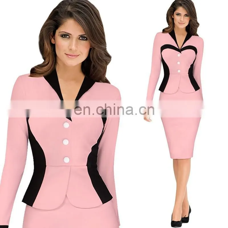 Mature Ladies Skirt Dress Career Professional Dresses