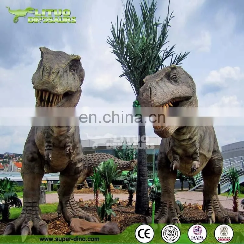 Amusement Park Life Size Funny Mechanical Dinosaur