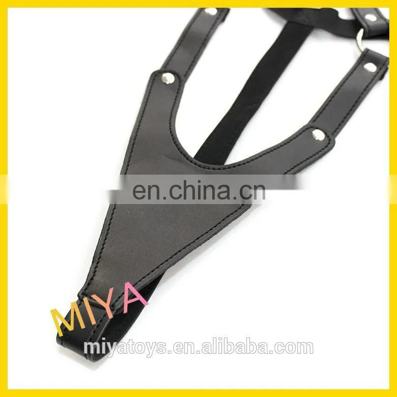 Sexy Leather Teddy Harness Fetish Bondage Costume Lingerie Body Restraint