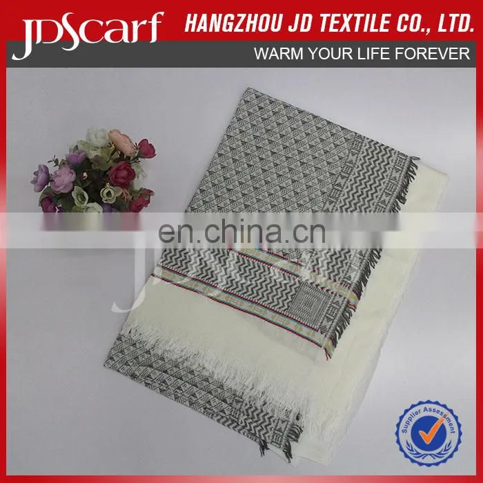 High quality wholesale soft viscose pashmina shawl nepal
