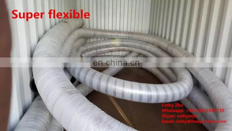 best quality flexible rubber hoses suction tubing