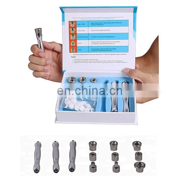 Micro dermabrasion facial diamond peeling machine 6in1