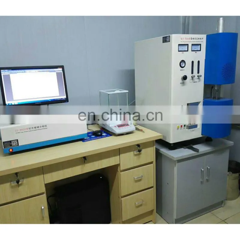 Arc furnace burn Infrared Carbon Sulphur Analyzer DW-CS-8620