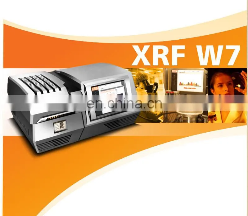 Si-Pin Detector XRF fluorescence Spectrometer for testing Harmful elements Pb/Hg/Cd/Cr/Br
