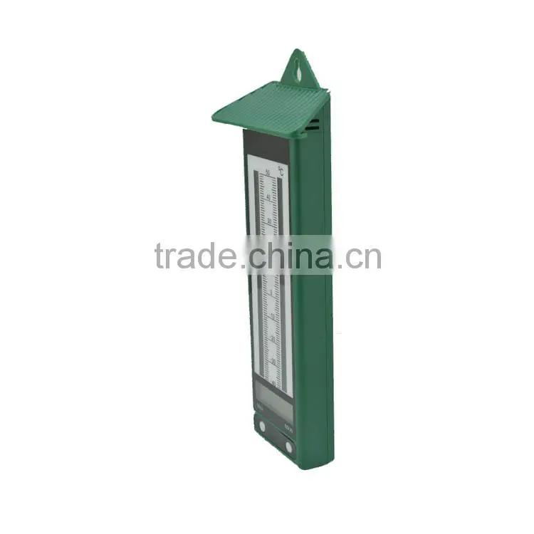 digital garden thermometer with temperature gauge