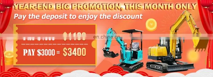 1 Ton to 3 Ton Low-Consumption China Cheap Mini Excavator Small Excavator Attachments For Sale