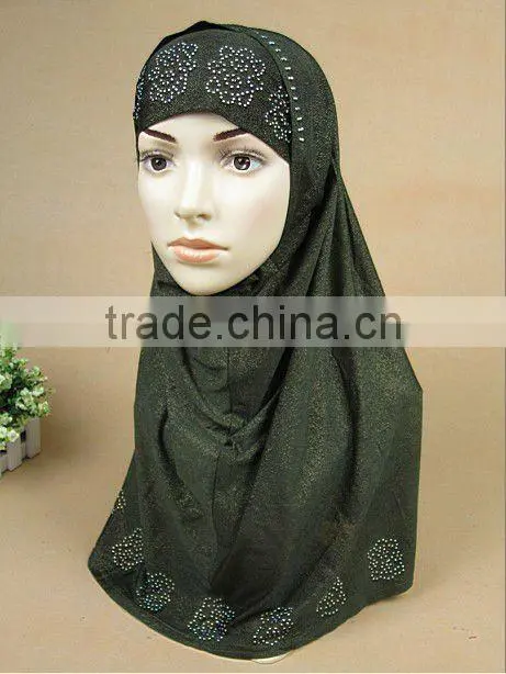 A315 Newest design muslim 2 piece hijab