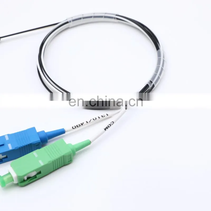 Hot Sale FTTH 3 Ports FTTH Wdm 1310 1490 1550 Fwdm Steel Tube Fwdm
