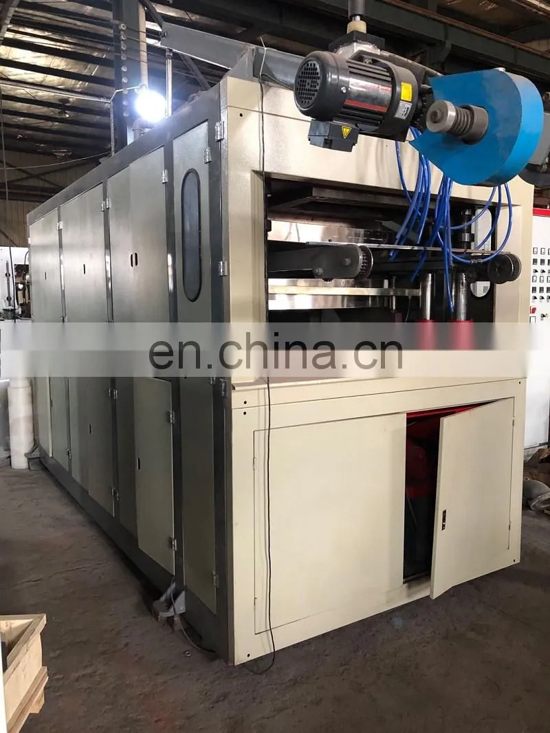UD750B CE CSA Certificate approval Automatic PP PET PS plastic dish plate tray Thermoforming making Machine