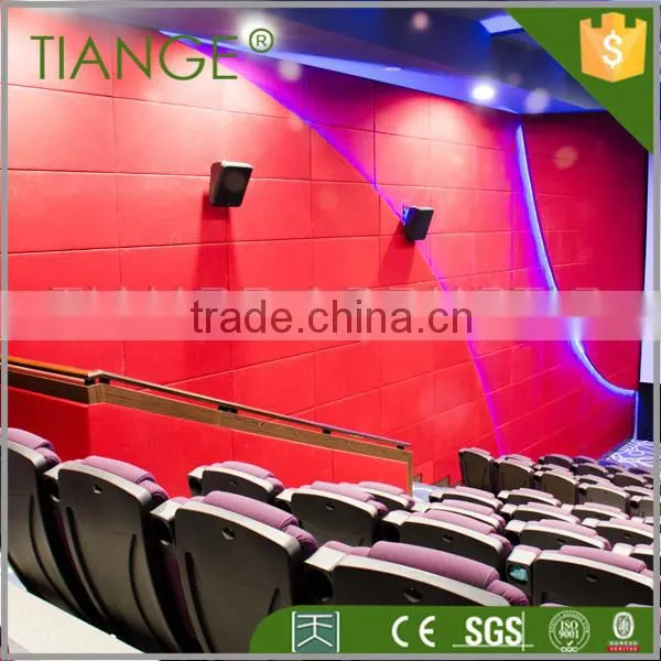 Glass wool fabric acoustic wall panel