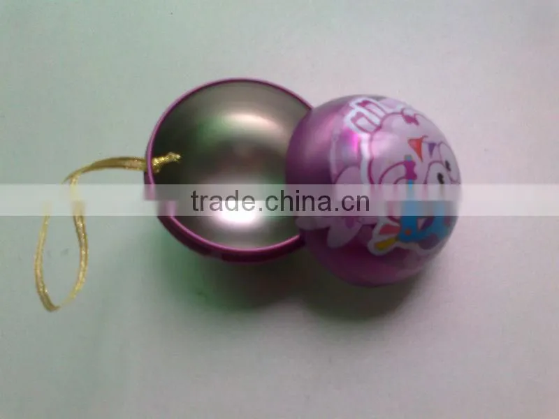 globoid candy tin box