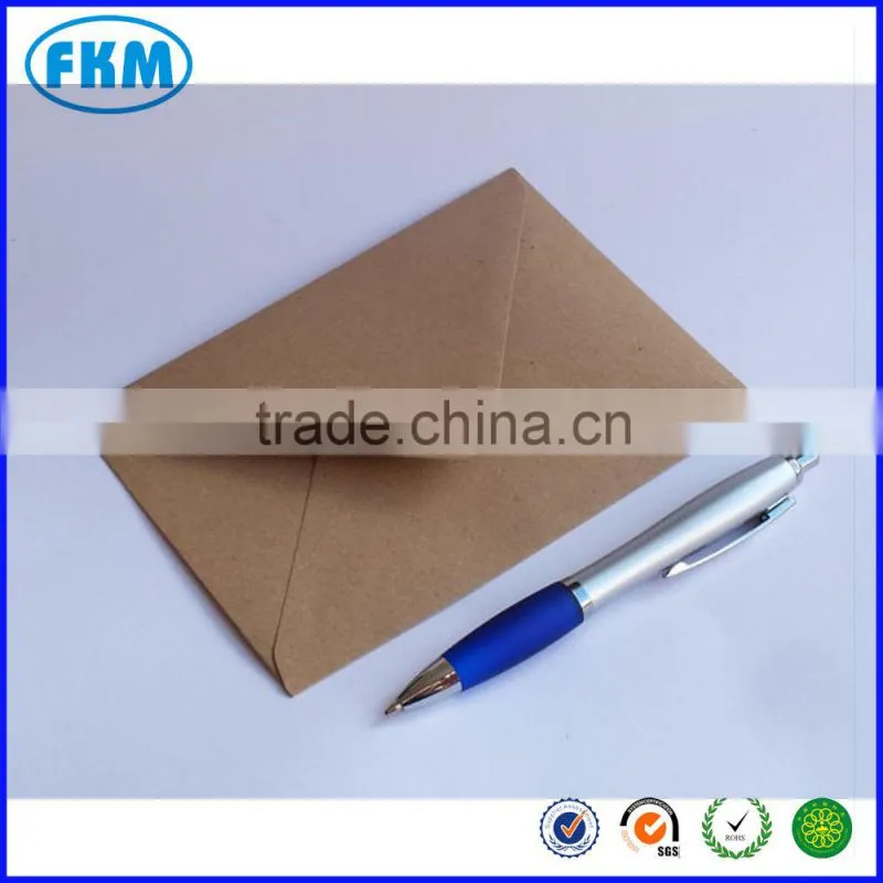 brown kraft recycled envelopes 100g C6 114x162mm (4.5" x 6.4")