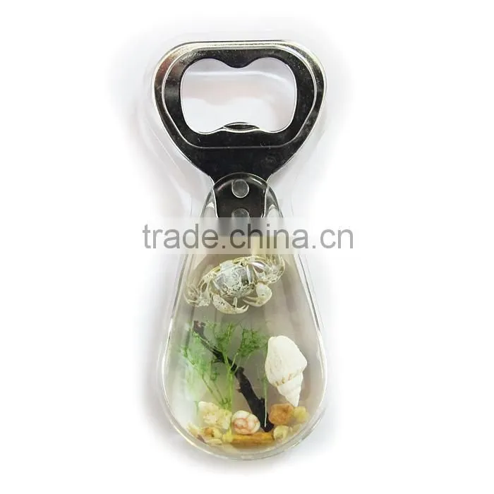 Sea horse promotional custom plastic beer funny bottle opener