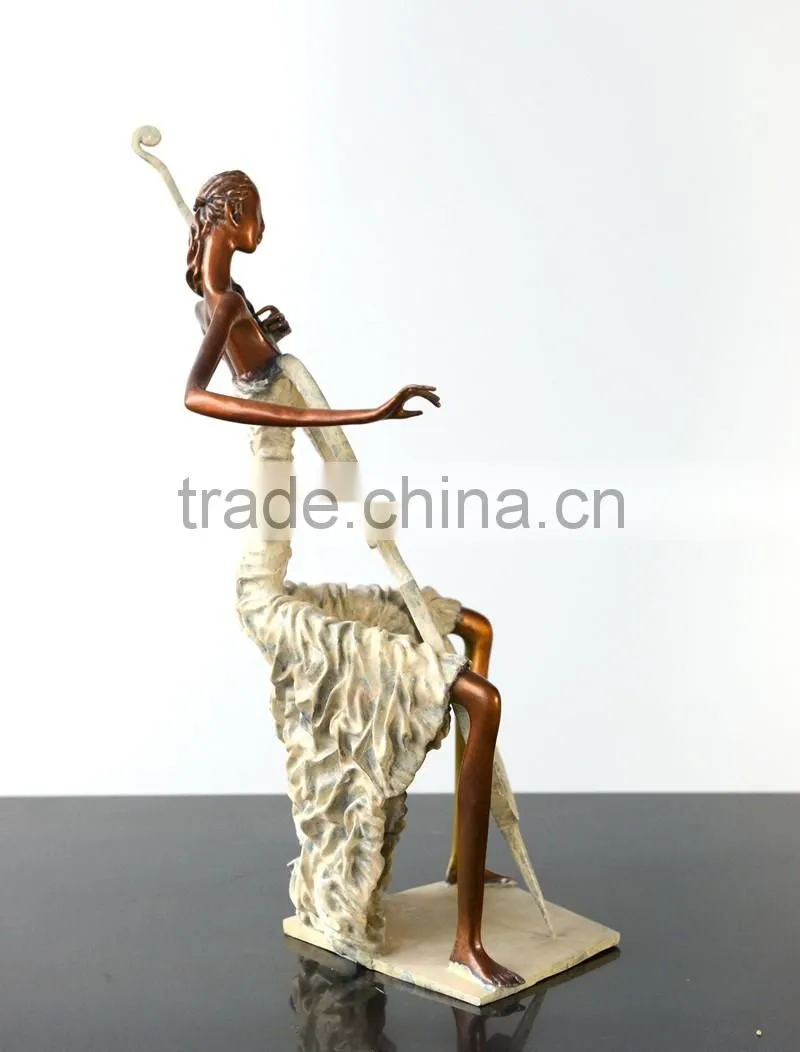 Patented Home Decoration Bronze Figure Statue Abstract Sculpture