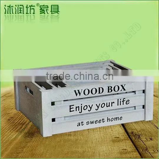 Natural Pine Wood Single Wine Box Carved Gift Box with Slide Lid