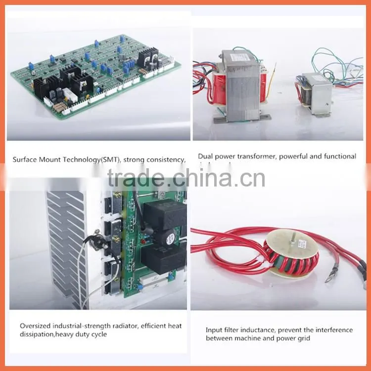IGBT DC Inverter three phase high frequency heavy duty CO2 gas GTAW/SMAW/mig/mag industrial welding machine MIG-500