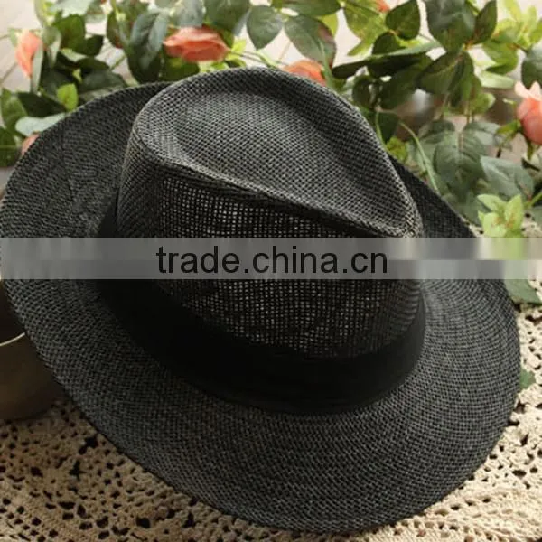 Popular Summer shading straw hat not expensive plain wholesale straw cowboy hats sombrero straw hat wholesale