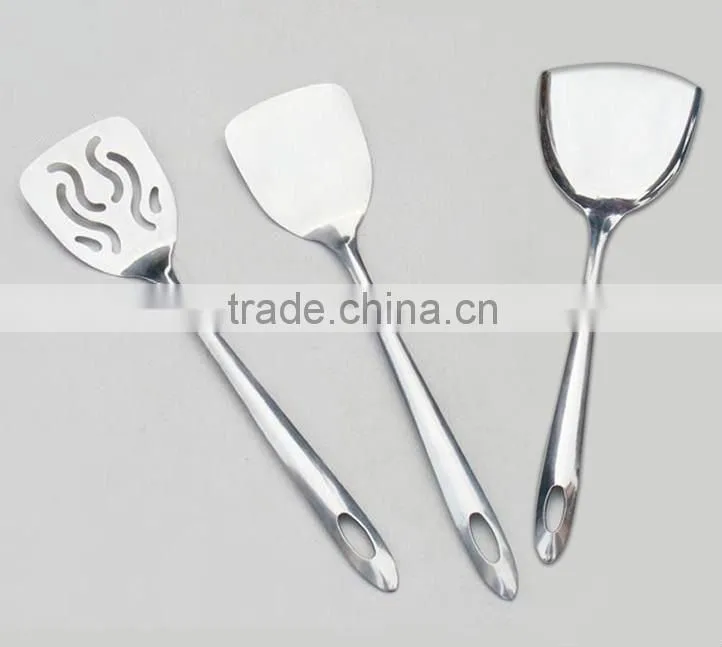 Outstanding products full stainless steel slotted turner