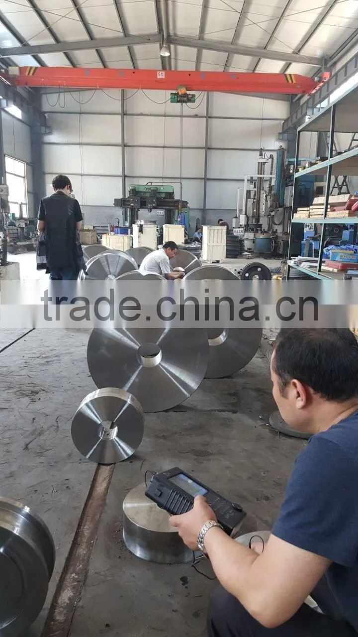 Heavy Duty Battery Powered On Rail Transfer Trolley Wheels