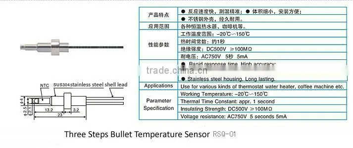 Water Heater Temperature Sensor